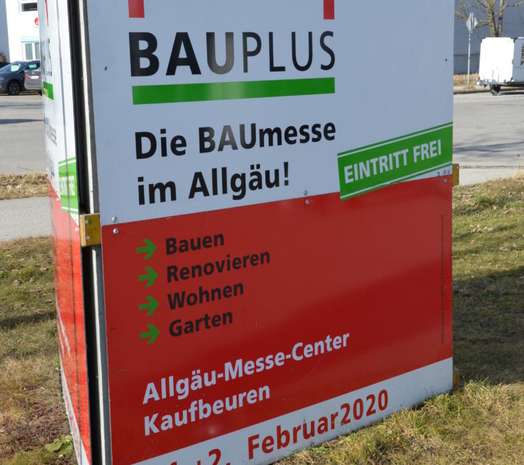 BauPlus-Messe am 1. + 2. Februar in Kaufbeuren